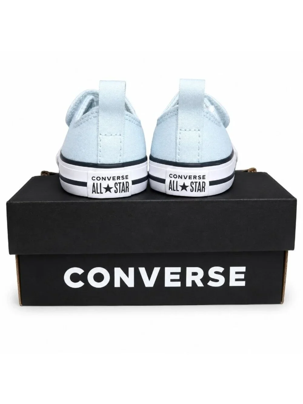 Converse CTAS Toddler One Strap Sneakers Blue Rainbow Heart Infant Baby Size 5